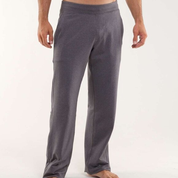 Lululemon Kung Fu Pant (Regular) Heathered Dark Slate- Size Medium - Picture 1 of 15